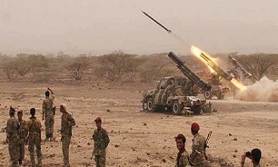 شلیک ۲ فروند موشک ارتش یمن به مواضع مزدوران سعودی در الجوف