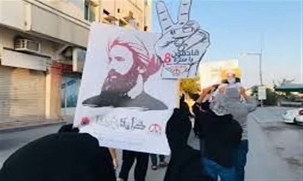 تظاهرات بحرینی‌ها با هدف گرامیداشت یاد شیخ النمر