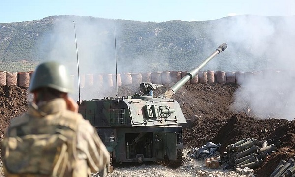 حملات توپخانه‌ای سنگین ارتش ترکیه علیه مواضع «پ‌ک‌ک»