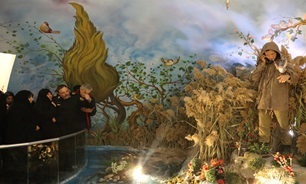 تصاویر/ رونمایی از سوژه محتوایی «ما رَأیتَ اِلّا جَمیلا» در مرکز فرهنگی دفاع مقدس آذربایجان شرقی