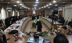 تصاویر/ نشست رسانه‌ای فرمانده انتظامی استان قم