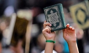 دانش‌آموزان بسیجی مشهد هتک حرمت به قرآن کریم را محکوم کردند