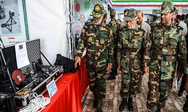 نمایشگاه تجهیزات دفاعی نیروی زمینی ارتش افتتاح شد