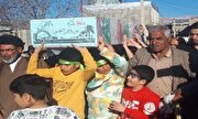 تصاویر/ استقبال از شهدای گمنام در مدارس ایران مهر و پوران دخت یاسوج