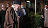 رهبر معظم انقلاب اسلامی بر پیکر هفت شهید راه قدس نماز اقامه کردند