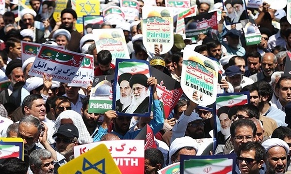تصاویر حضور گسترده ایرانیان در راهپیمایی روز جهانی قدس+ فیلم