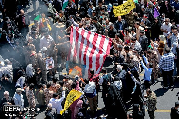 تصاویر/ راهپیمایی روز جهانی قدس در تهران (۲)