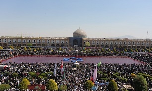 تصاویر / خروش مردم اصفهان در راهپیمایی روز قدس