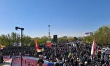 مراسم تشییع پیکر شهید زاهدی در اصفهان برگزار شد