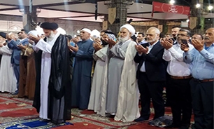 نماز عید سعید فطر در اهواز و دیگر مناطق استان خوزستان اقامه شد