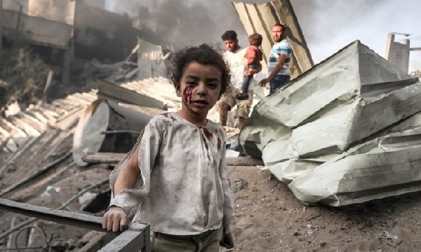 سکوت جوامع بین‌المللی در قبال نسل‌کشی صهیونیست‌ها در غزه