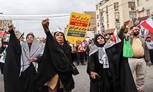 برگزاری راهپیمایی حمایت از مقاومت و دفاع مشروع نیروهای مسلح در خوزستان