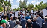 مردم اصفهان در حمایت از عملیات «وعده صادق» راهپیمایی کردند